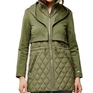 Soia & Kyo Khaki Quilted ENORABJacket